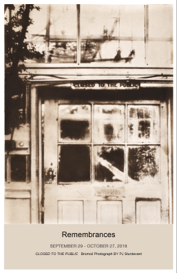 PJ Xavier Opening Post Card Front